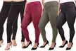 5-Pack Women's Jeggings and Leggings. Plus Sizes Available. - Second Medium