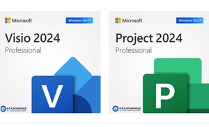 Microsoft Project lub Visio Professional 2024 – Windows 