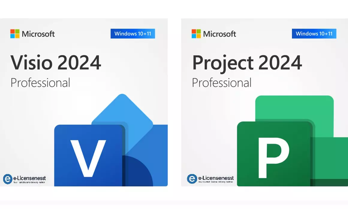 Microsoft Project lub Visio Professional 2024 – Windows