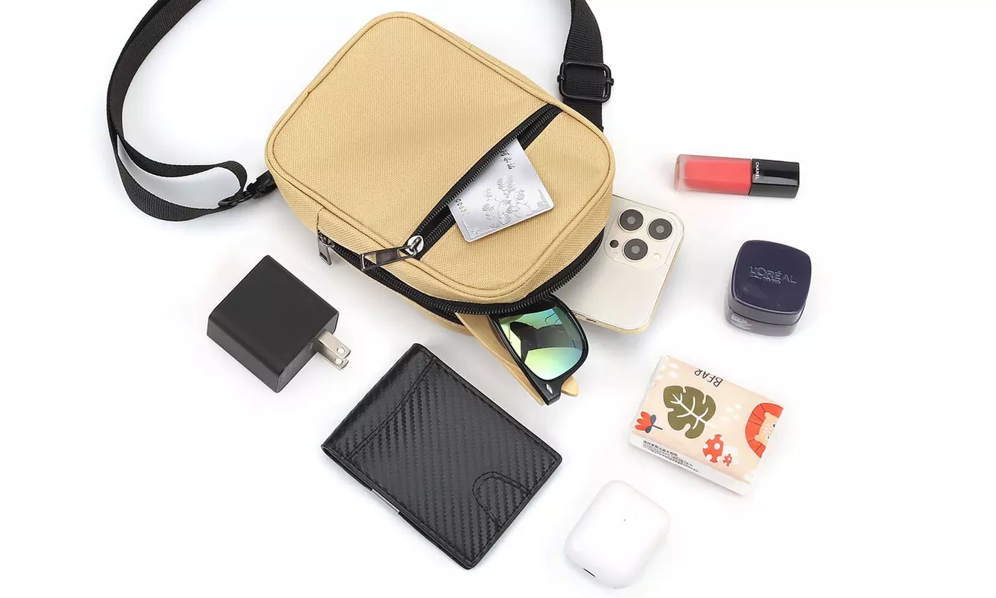 Convertible Sling Bag or Fanny Packs Crossbody 