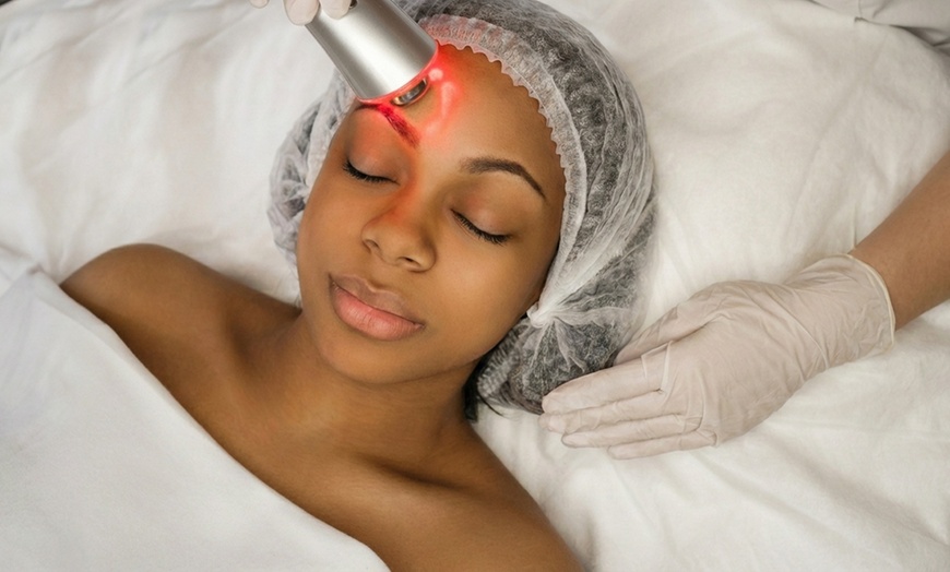 Image 2: Rejuvenate Skin with High Frequency LED or Advanced Light Therapy