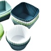 Image 3: 24 Packs of Silicone Cupcake Baking Cups