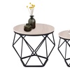 Image 7: Lot de 2 tables basses rondes