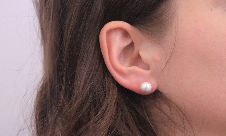 Image 30: 1, 2, 3 of 4 sieradensets met Oostenrijkse kristallen of parels