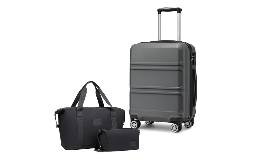 Image 4: Set van 20 inch koffer, grote tas en toilettas