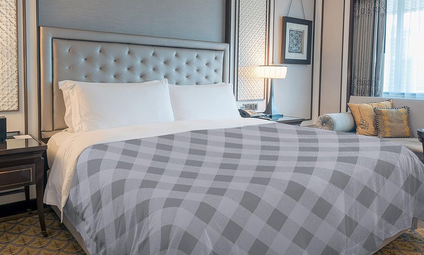 Image 12: Tagesdecke aus Piqué-Baumwolle für Frühling und Sommer