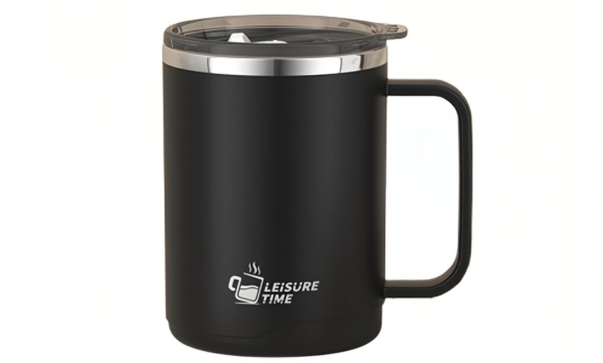 Image 2: Termo de acero inoxidable en forma de taza