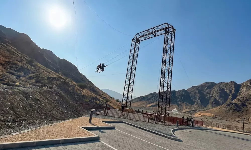 Giant Swing Experience at Fujairah Adventure Park