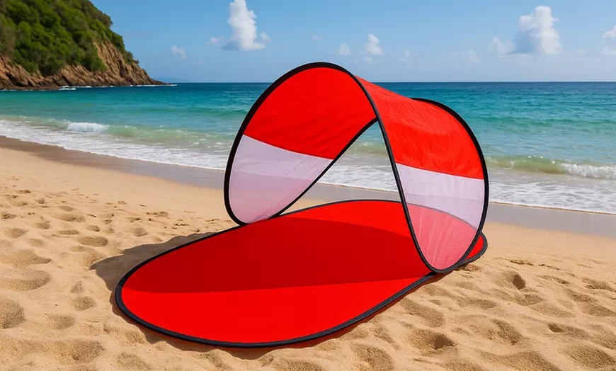 Image 1: Tapis de plage pop-up
