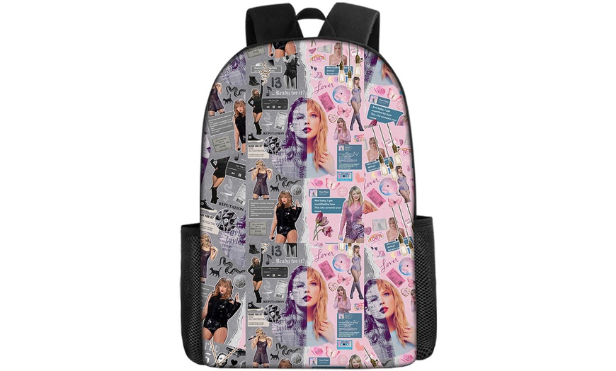 Image 25: Taylor Swift Inspired Three-Piece Backpack Set 