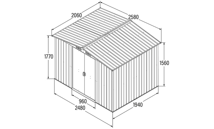 Image 10: Abri de jardin "Bohio" de la marque Home Deluxe