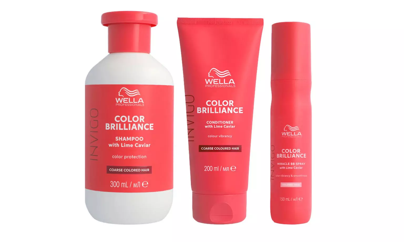 Shampoo, maschera, balsamo e spray per capelli Wella Invigo