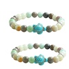 Image 2: Two-Piece Turquoise Turtle Bracelets