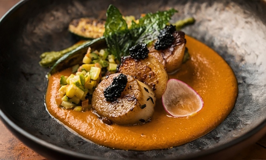 Image 2: Three-Course Dinners or Dining Credits at a NYC Wine Lounge
