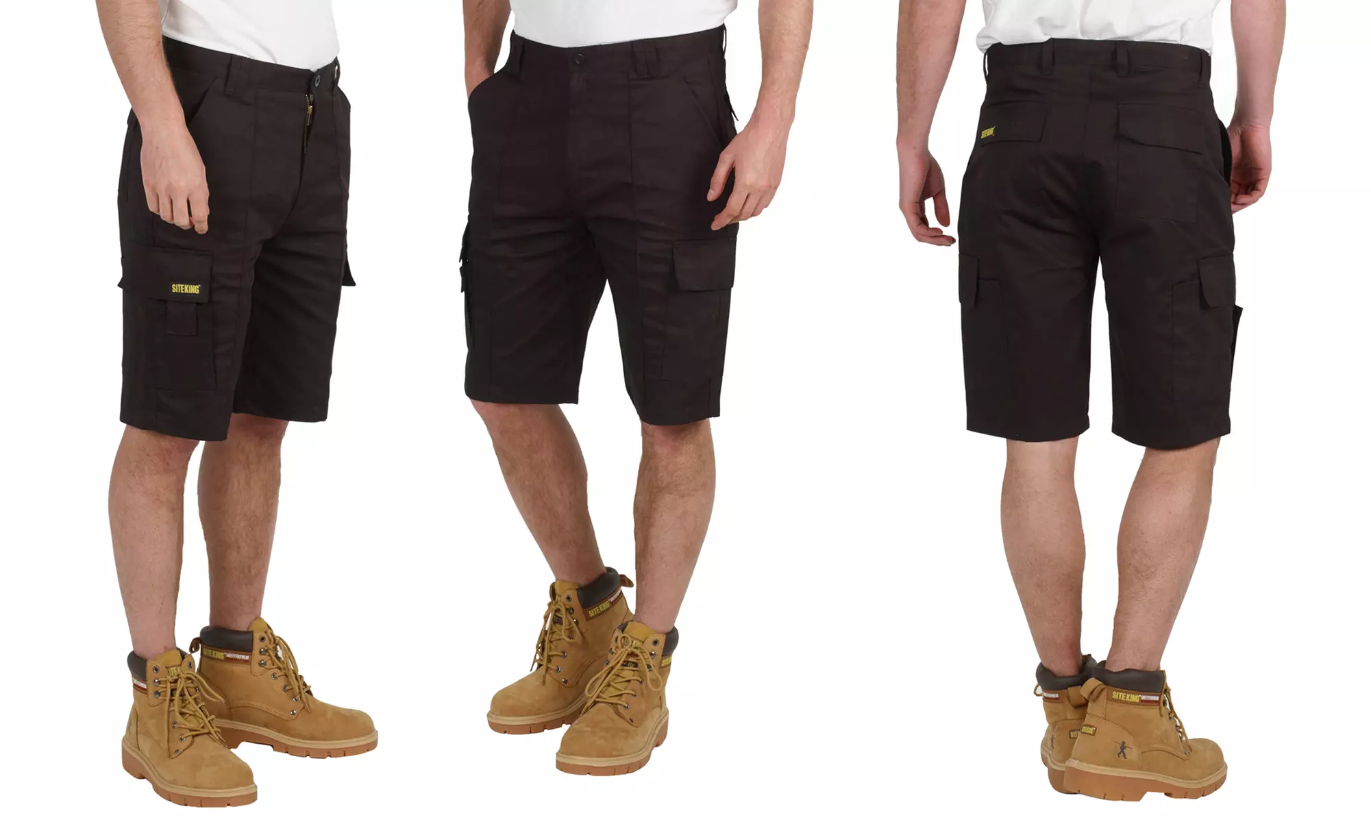 Site King Men's Cargo Work Shorts