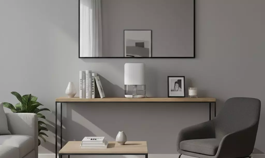 Deumidificatore portatile silenzioso con luci LED