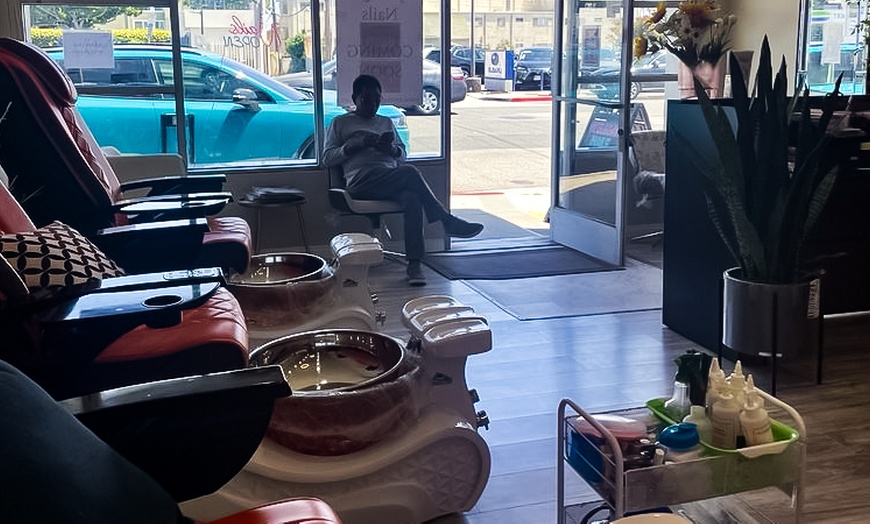 Image 5: Classic & Blossom Gel Manicure–Pedicure Packages for One or Two