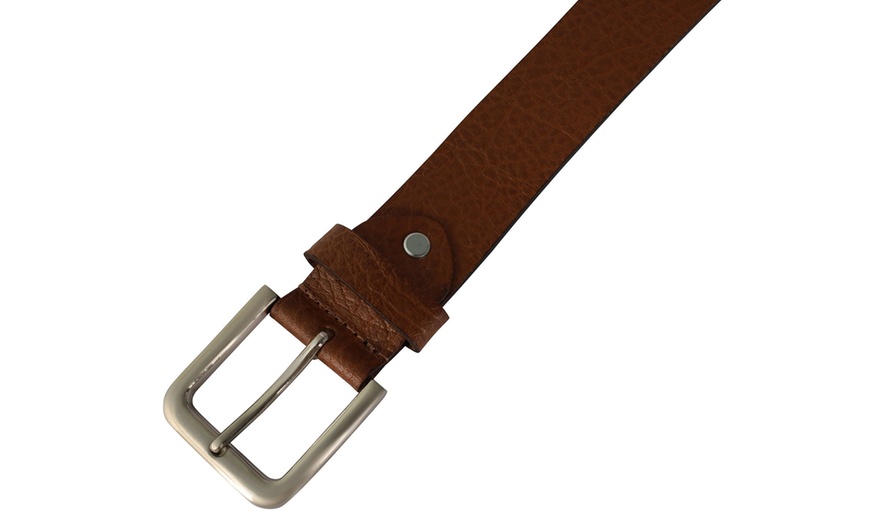 Image 25: Ceinture en cuir Leonardo Verrelli