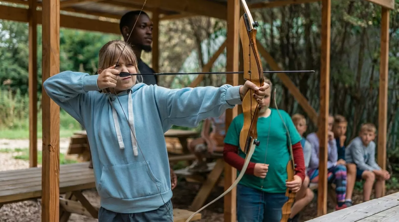 Zet je vizier op scherp: boogschieten of buksschietenmet z'n tweeën