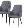 Image 14: Upholstered Dining Chairs Set