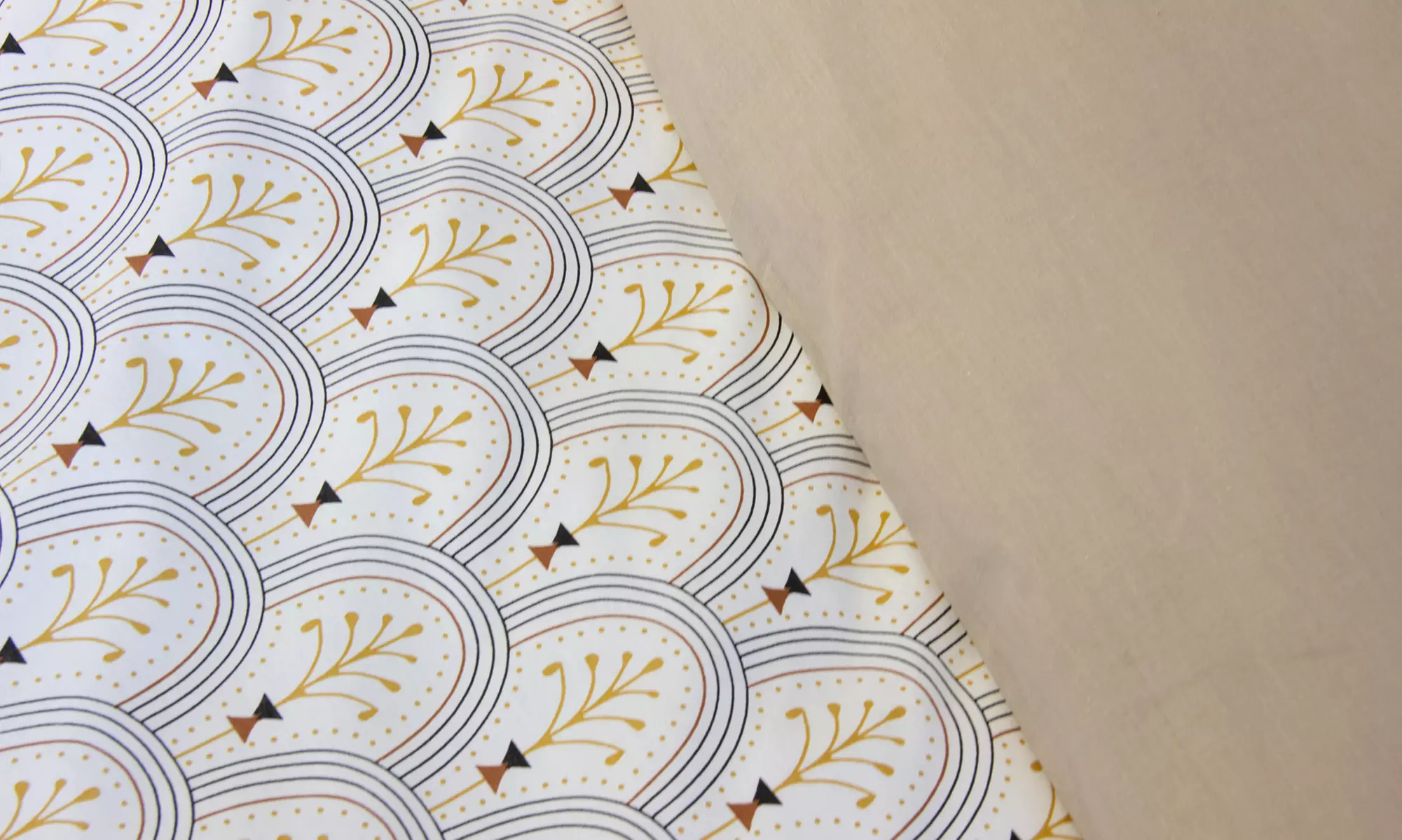 Parure de lit 100 % coton 57 fils/cm²