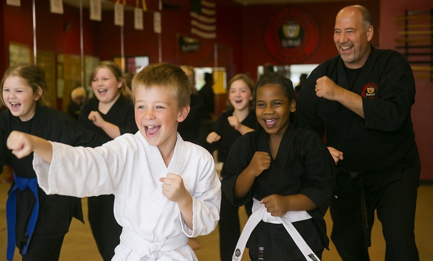 Image 1: 2-Month Karate Program for Ages 3+ with Free Trial Class
