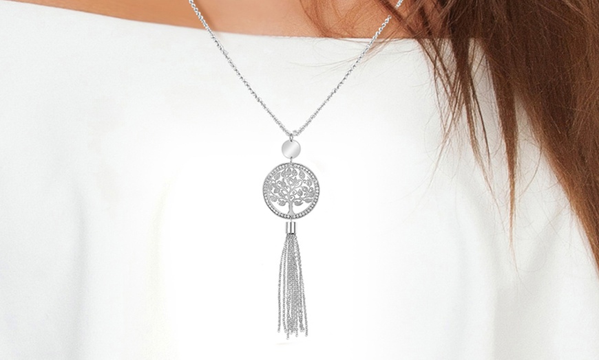 Image 3: SC Crystal Paris Women's Jewellery Necklace in Various Designs