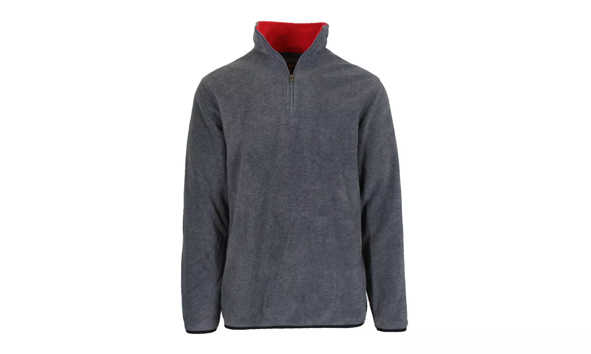 Men's Polar Fleece Pullover Quarter Zip Sweater (Sizes, S-XL)