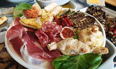 Tagliere degustazione vegetariano, di terra o di mare da Laboratorio Gastronomico Telocucinoio 2. Consegna a domicilio