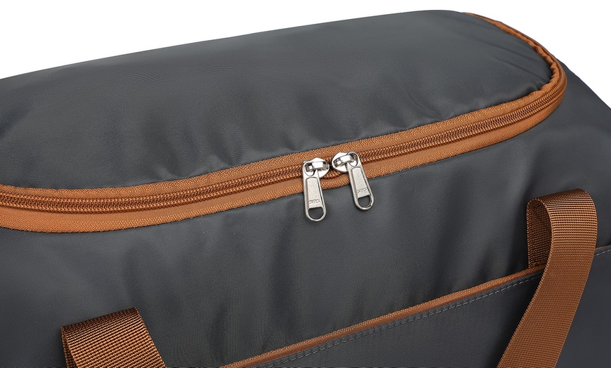 Image 19: KONO 20 Inch Cabin Suitcase Durable ABS Luggage with a Travel Bag