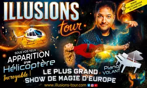 1 place pour "Illusions Tour" du Cirque Pinder, catégorie, date et heure au choix en mars 2026 (50% de remise)