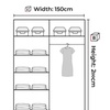 Image 14: Slidingwardrobe4u Sliding Door Wardrobe with Mirror