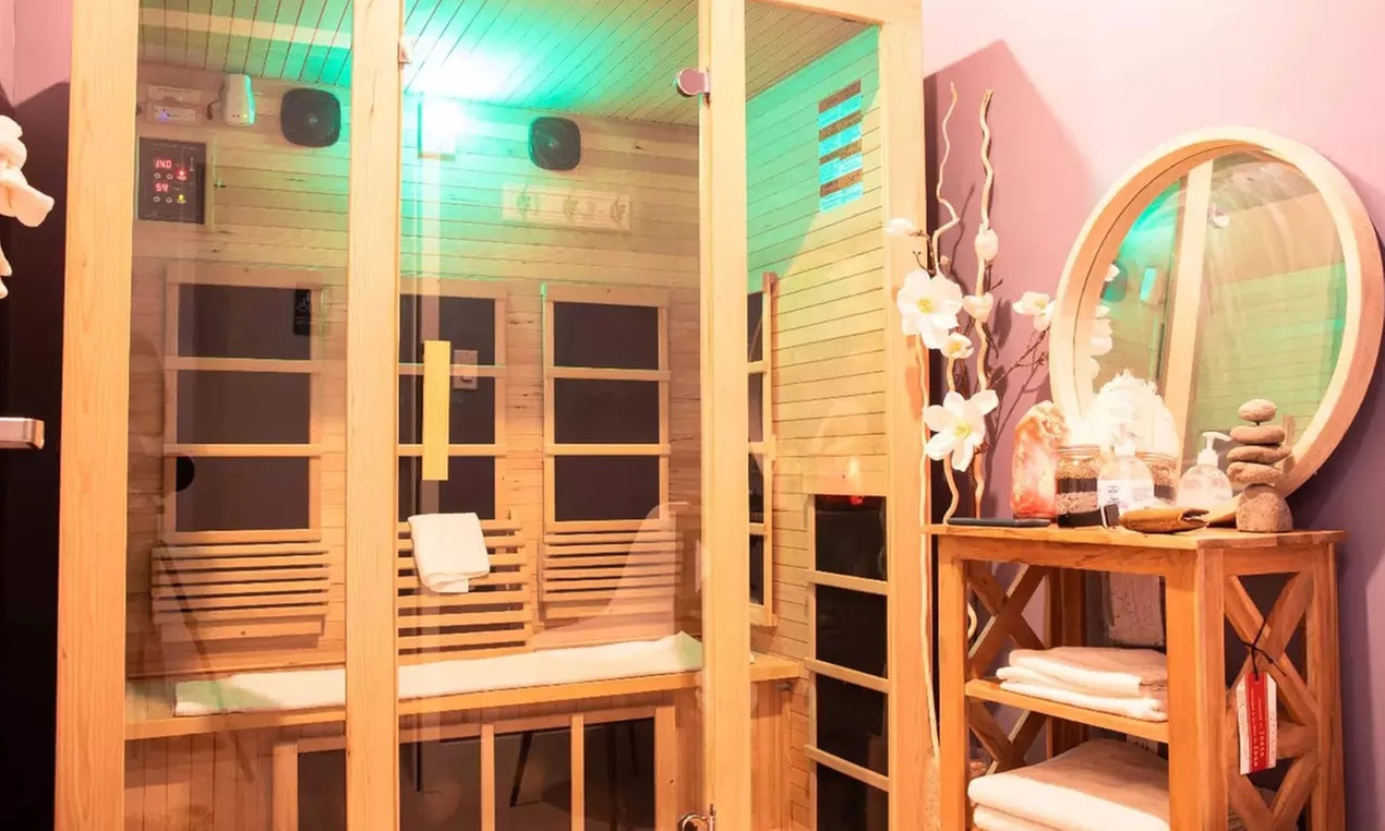 Relax and Detox with Infrared Sauna Sessions for One or Two