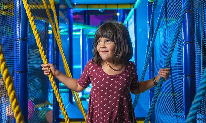 Open-Play Visit for One or Two Children at an Indoor Playground
