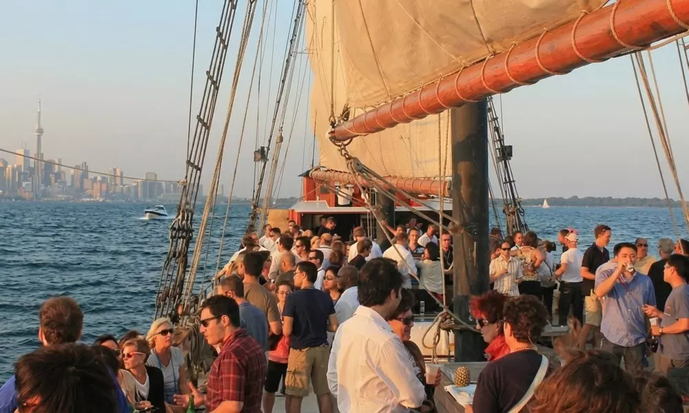 Lake Ontario Cruise on Tall Ship Kajama with Skyline Views