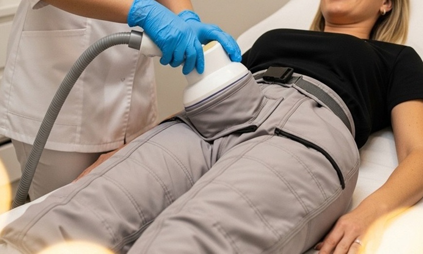 Image 3: Hasta 9 sesiones reductoras de cavitación, electroestimulación y preso 