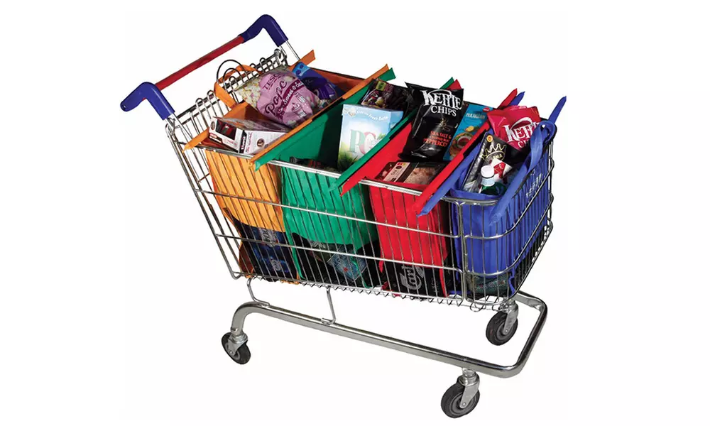 Grab Bag Reusable Grocery Bags (2-Pack) - Second Medium