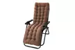 Chaise pliante avec coussin et dossier inclinable, coloris au choix, livraison offerte - Image 6