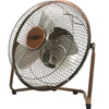 Image 2: KUHL Copper Metal Floor Fan