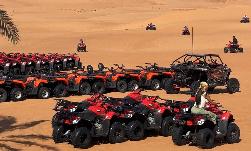 Image 4: 30 or 60-Minute Quad Bike Rental 200-250 CC (Open Desert)