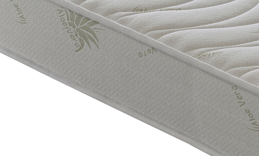 Image 2: Matelas AloeVera double confort avec zones différenciées