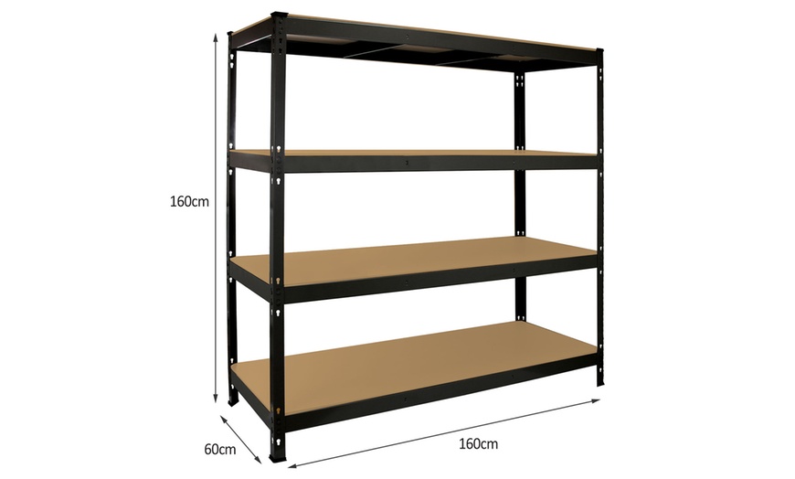 Image 5: Q-Rax Heavy-Duty Steel 160cm Wide Rack