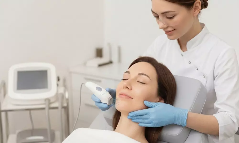 Experience a 'Natural Facelift' with HIFU for Face or Neck at 'Facial Harmony By Bee - Up to 81% Off - Second Medium