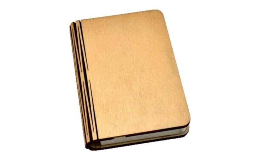 Image 8: Foldable Creative Flip Book Shaped Night Light