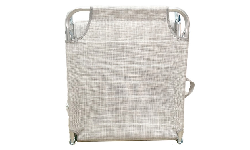 Image 5: Transat pliable avec pare-soleil