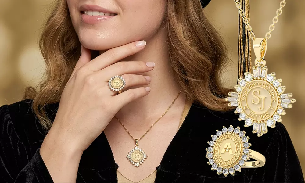 Custom Graduation Jewelry | Personalized Graduation Ring & Necklace