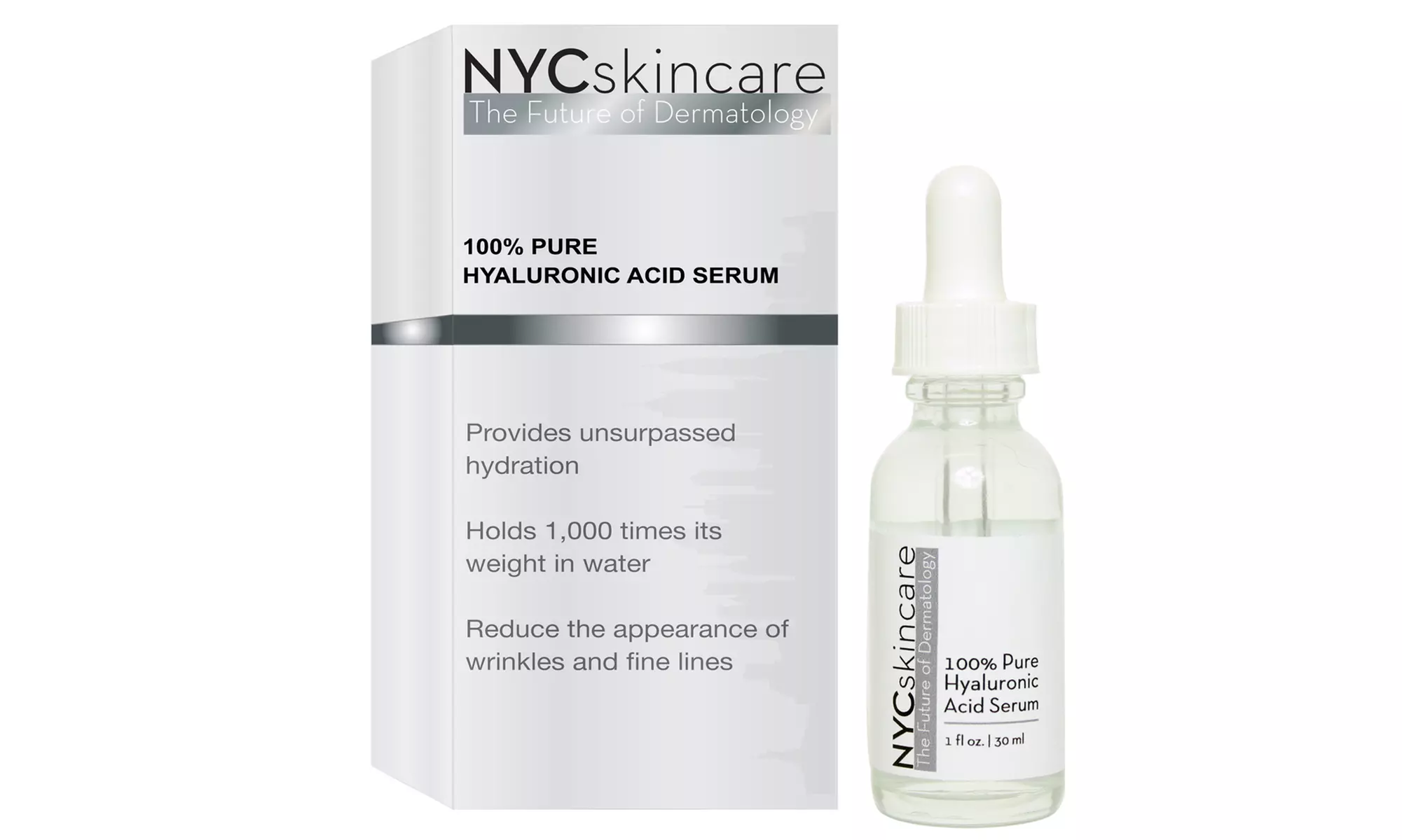 Pure 100% Hyaluronic Acid Serum (1pack or 2pack) - Second Medium