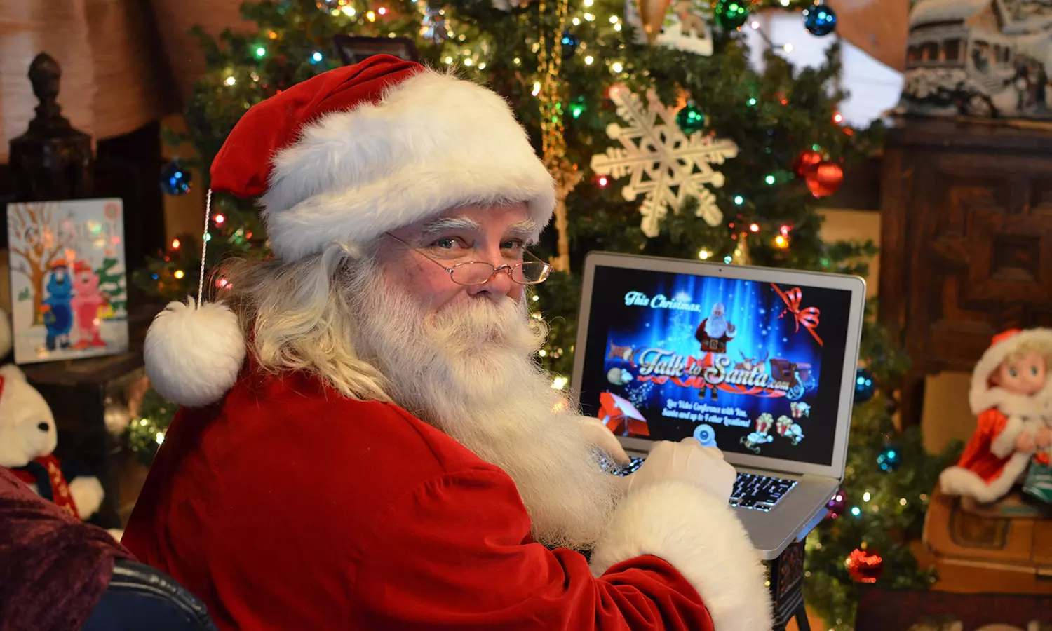 Live Video Chat With Santa Claus at Talk To Santa  - Primary Image