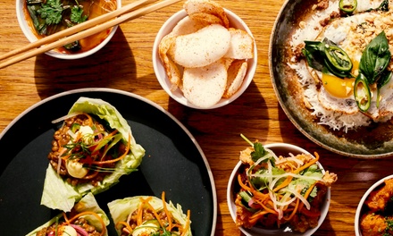 For One: Choice Of Big Plate, Small Plate and a Side - Banh Boy