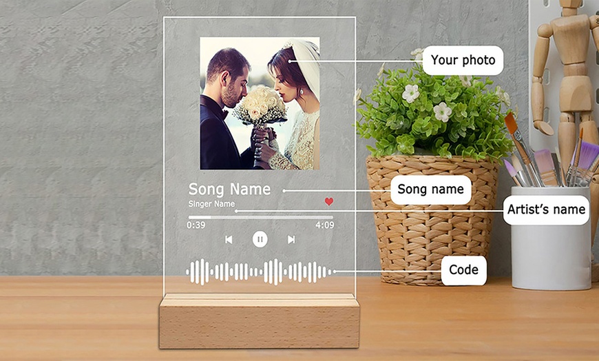 Image 8: Custom Musical Night Lights